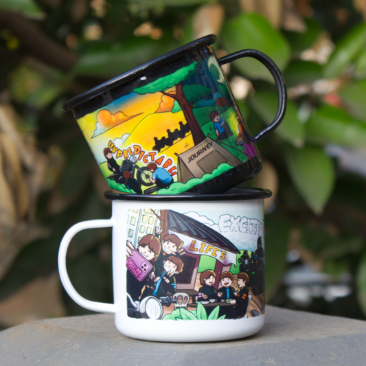 Plazy Mug Bundle - Rider's Life - Black & White