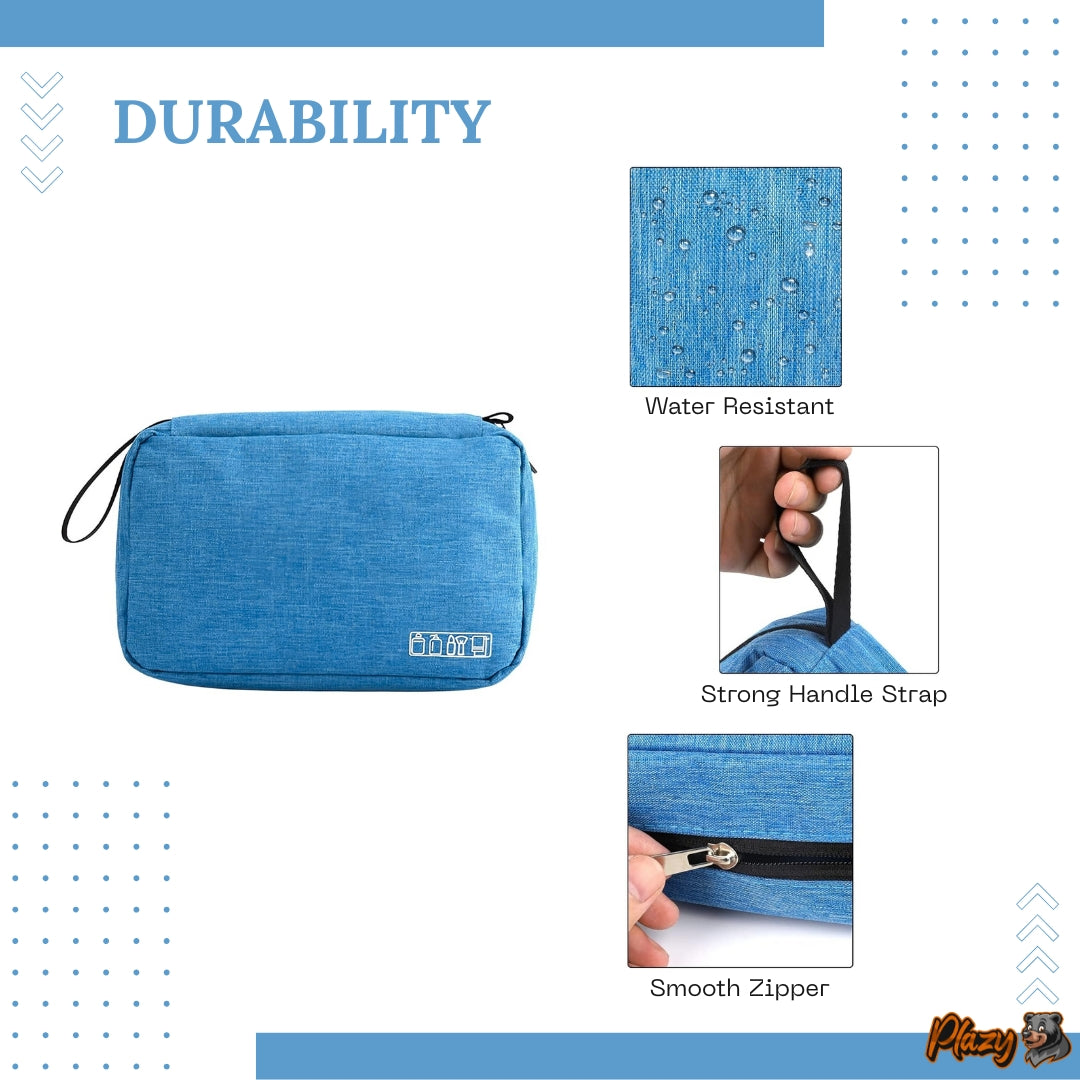 Multifunctional Travel Essentials Kit | Unisex | Color: Sky Blue