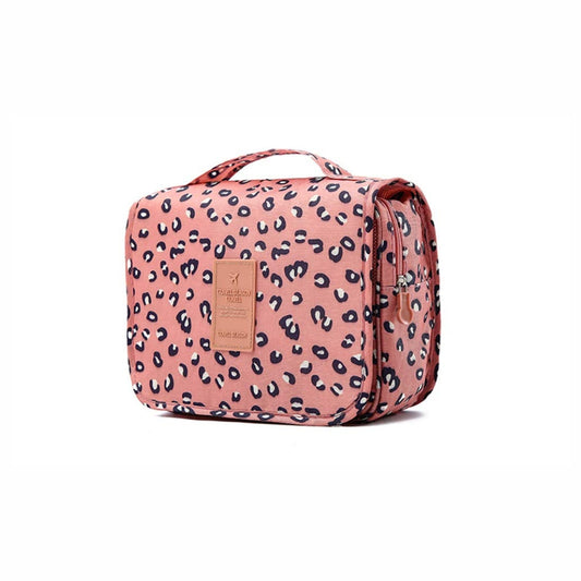Multifunctional Travel Essentials Kit | For Women | Color: Leopard skin Rose Gold