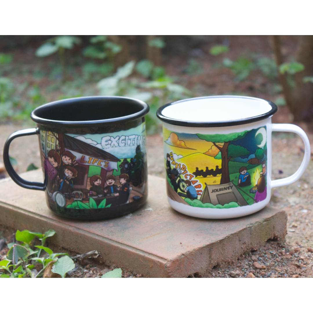 Plazy Mug Bundle - Rider's Life - Black & White