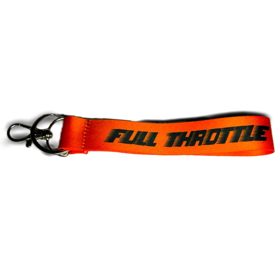 Plazy Key Tag | Full Throttle | Colour: Orange | 1pc