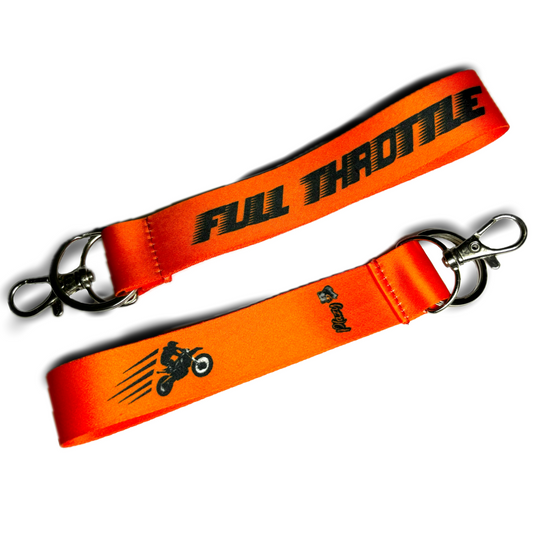 Plazy Key Tag | Full Throttle | Colour: Orange | 1pc