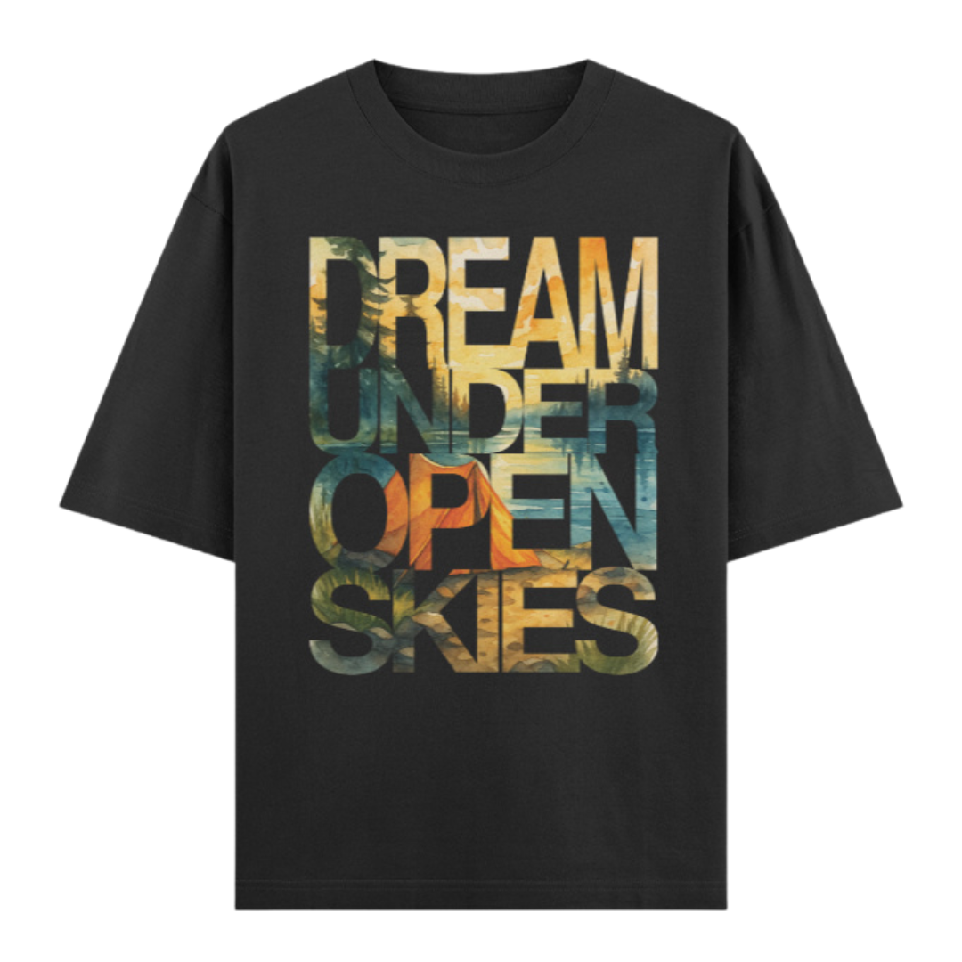 Unisex Oversized Classic T-Shirt - Dream Under Open Skies