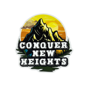 Plazy Fridge Magnets | Conquer New Heights | 1 pc