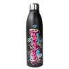 Plazy Water Bottle | Stainless Steel | Wander | Colour: Black | 1000ml