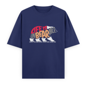 Unisex Oversized Classic T-Shirt - Unbearable