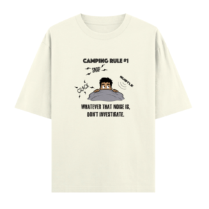 Unisex Oversized Classic T-Shirt - Camping Rule#1