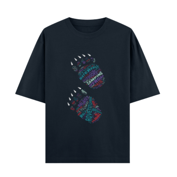 Unisex Oversized Classic T-Shirt - Bear Paws