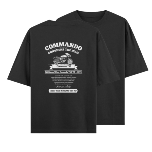 Unisex Oversized Classic T-Shirt - Commando - Image 3