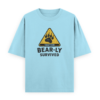 Unisex Oversized Classic T-Shirt - Bearly Survived