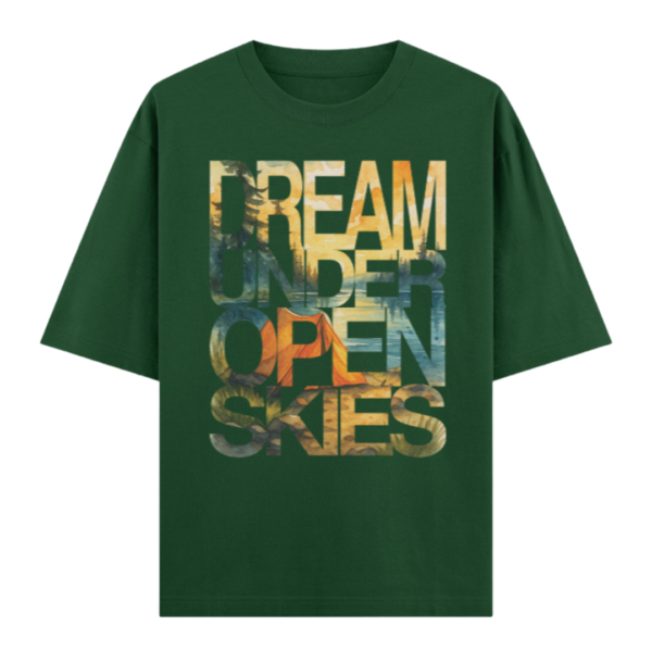 Unisex Oversized Classic T-Shirt - Dream Under Open Skies - Image 5