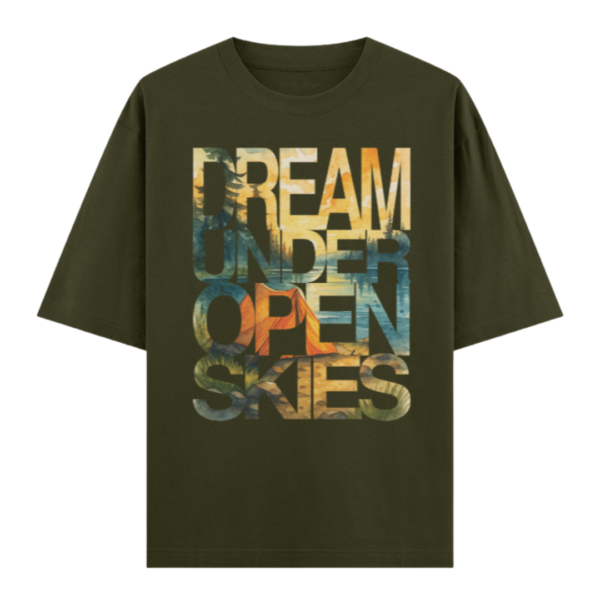 Unisex Oversized Classic T-Shirt - Dream Under Open Skies - Image 4