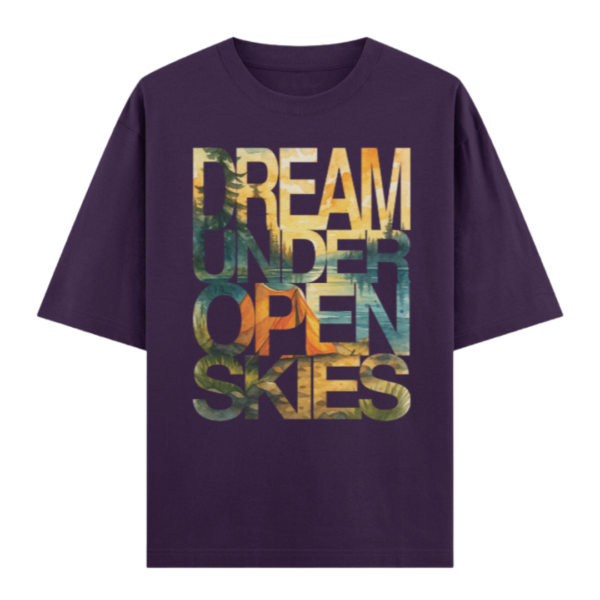 Unisex Oversized Classic T-Shirt - Dream Under Open Skies - Image 3