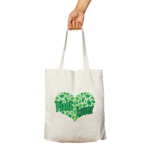 Plazy Tote Bag | Design: Plant Lover | Size: Standard