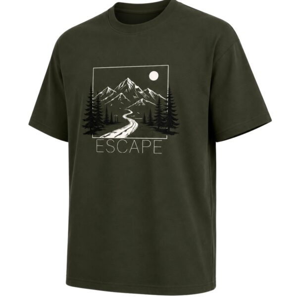Unisex Classic Crew T-Shirt - Escape - Image 2