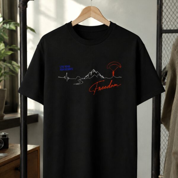 Unisex Classic Crew T-Shirt- Freedom - Image 6